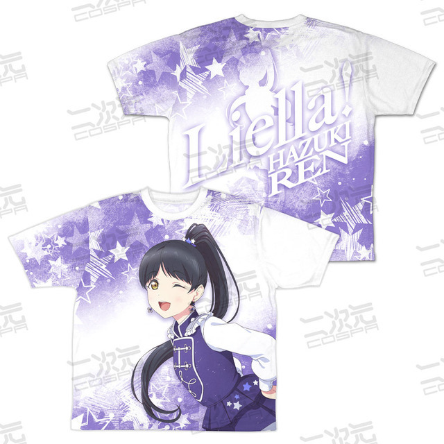 両面フルグラフィックTシャツ『Sing！Shine！Smile！』Ver.葉月 恋　(C)2022 プロジェクトラブライブ！スーパースター!!