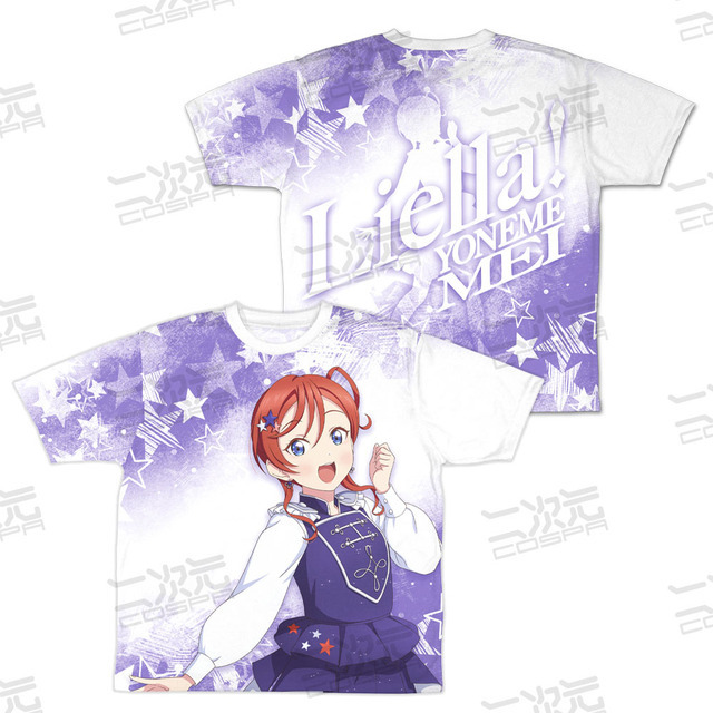 両面フルグラフィックTシャツ『Sing！Shine！Smile！』Ver.米女メイ　(C)2022 プロジェクトラブライブ！スーパースター!!