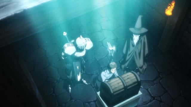 『便利屋斎藤さん、異世界に行く』第1話「便利屋、斎藤さん」先行場面カット（C）一智和智・KADOKAWA刊／「便利屋斎藤さん、異世界に行く」製作委員会