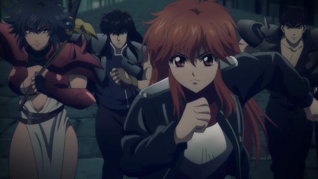 アニメ『BASTARD!! ―暗黒の破壊神―』第2期 第1弾PV場面カット（C）萩原一至/集英社・BASTARD!! 製作委員会