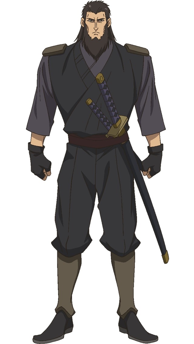 アニメ『BASTARD!! ―暗黒の破壊神―』第2期 ニルス・ショーン・ミフネ キャラクター設定（C）萩原一至/集英社・BASTARD!! 製作委員会