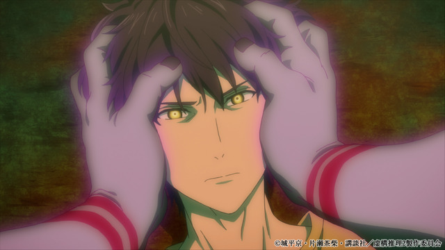 『虚構推理 Season2』第1話「#13 その神の名は」先行場面カット（C）城平京・片瀬茶柴・講談社／虚構推理2製作委員会