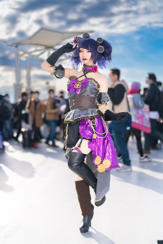 田中摩美々『アイドルマスターシャイニーカラーズ』／灰皿おむむ（Twitter：@x_ashtray_x）、撮影：乃木章