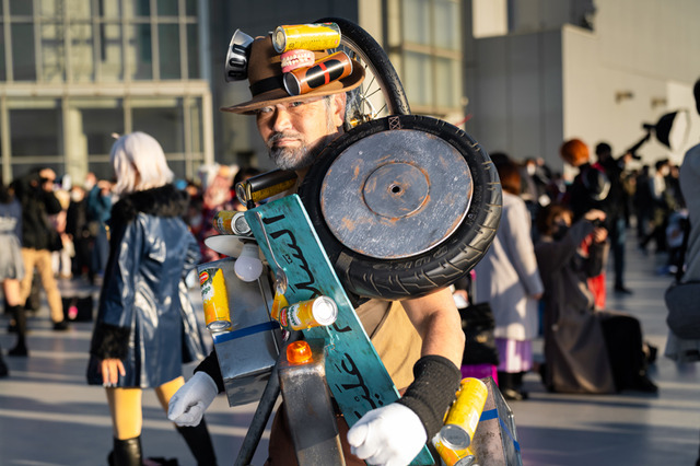 ジョセフ・ジョースター（第3部・VSマライア）『ジョジョの奇妙な冒険』／ayumu（Twitter：@USAUSAMAN1）、撮影：乃木章