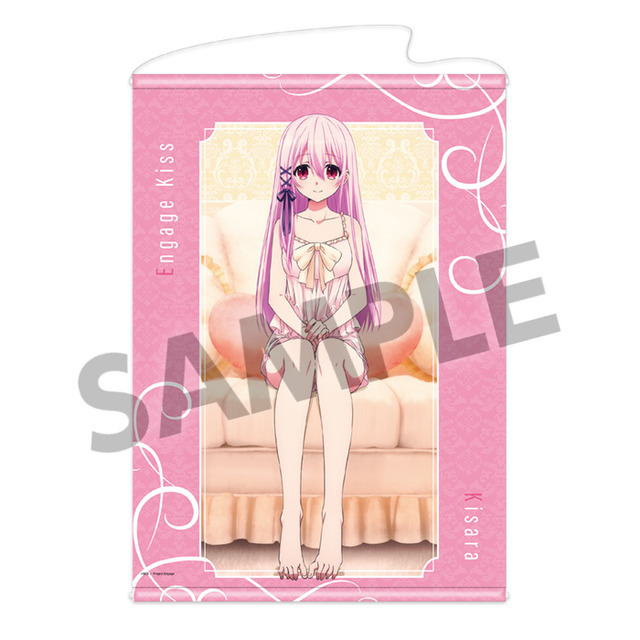 Engage Kiss 描き下ろしB2タペストリー キサラ ナイトウェア ver.　(C)BCE／Project Engage