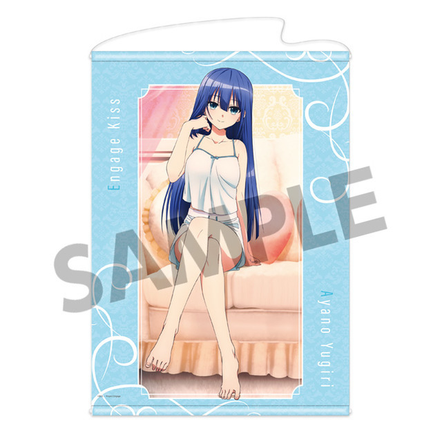 Engage Kiss 描き下ろしB2タペストリー 夕桐アヤノ ナイトウェア ver.　(C)BCE／Project Engage