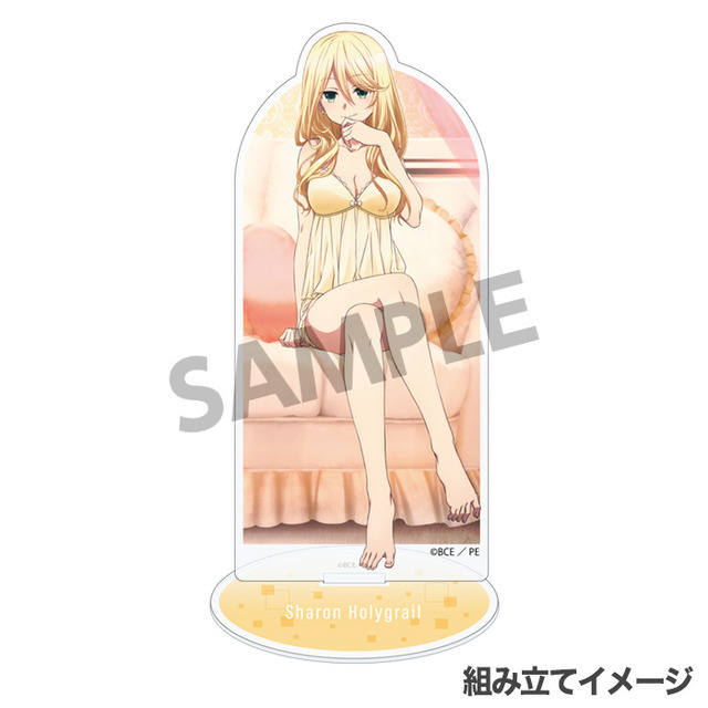 Engage Kiss 描き下ろしアクリルフィギュア シャロン・ホーリーグレイル ナイトウェア ver　(C)BCE／Project Engage