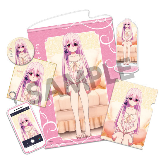 Engage Kiss 描き下ろしグッズセット キサラ ナイトウェア ver.（セット限定アクリルキーホルダー付）　(C)BCE／Project Engage