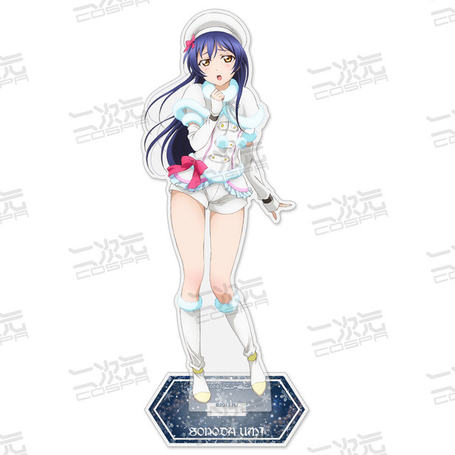 アクリルスタンド（大） Snow halation Ver. 園田海未　(C)2013 プロジェクトラブライブ！