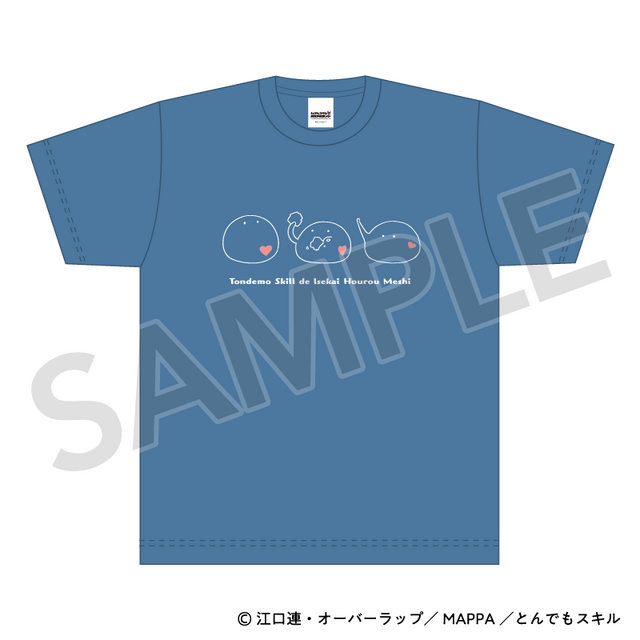 「Tシャツ／スイ(M/L/XL)」各3,080円（税込）（C）江口連・オーバーラップ／ MAPPA ／とんでもスキル