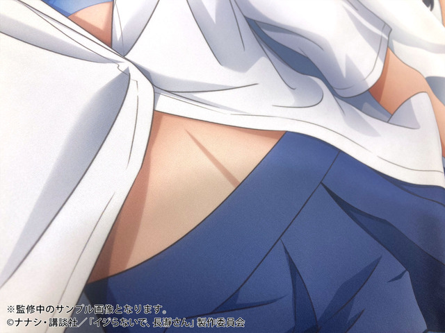 「イジらないで、長瀞さん　抱き枕カバー」13,000円（税別）（C）ナナシ・講談社／「イジらないで、長瀞さん」製作委員会