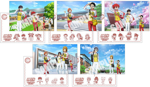 「弱虫ペダル LIMIT BREAK 西九州新幹線沿線5市コラボ」グッズイメージ（C）渡辺航（週刊少年チャンピオン）／弱虫ペダル05製作委員会