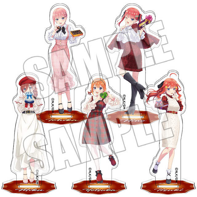 映画『五等分の花嫁』おかしのいえ ～Sweet Heart～「Anisugarカヌレ」封入のミニアクスタ（C）春場ねぎ・講談社／映画「五等分の花嫁」製作委員会