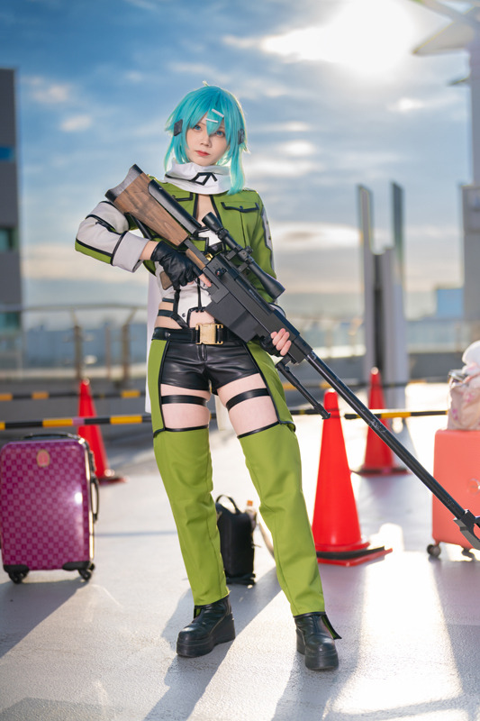 シノン『ソードアート・オンライン』／はるか（Twitter：@sakura1_haruka）、撮影：乃木章