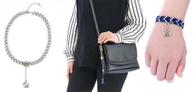 『ブルーロック』チョーカーネックレス／ミサンガキーホルダー（C）金城宗幸・ノ村優介・講談社／「ブルーロック」製作委員会