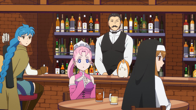 『吸血鬼すぐ死ぬ2』第2話「フロム トーキョー トゥ ネオ ベイサイド」先行場面カット（C） 盆ノ木至（秋田書店）／製作委員会２すぐ死ぬ