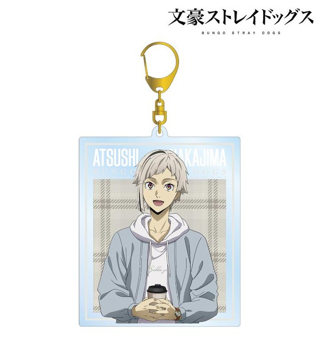 『文豪ストレイドッグス』描き下ろしイラスト冬の休日ver. BIGアクリルキーホルダー（C）朝霧カフカ・春河35/ＫＡＤＯＫＡＷＡ/文豪ストレイドッグス製作委員会
