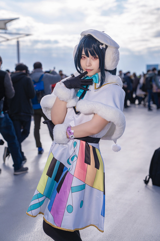 三船栞子『ラブライブ！虹ヶ咲学園スクールアイドル同好会』／キノみ（@sakura_kinomi）、撮影：tama