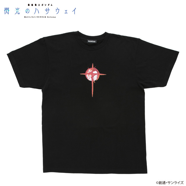 機動戦士ガンダム 閃光のハサウェイ マーク×MSアイテム Tシャツ クスィーガンダム（C）創通・サンライズ