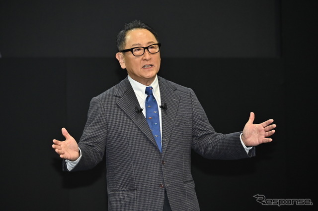 豊田章男社長（東京オートサロン2023）