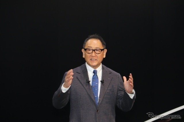 豊田章男社長（東京オートサロン2023）
