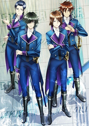 アニメ「K」新ビジュアルにセプター4の隊員たち　2期公式サイトもオープン