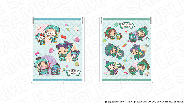 「忍たま乱太郎」×サンリオキャラクターズ POP UP STORE inロフト「ミラー」（C）尼子騒兵衛／NHK ・ NEP（C）2023 SANRIO CO., LTD. APPR. NO. L636711