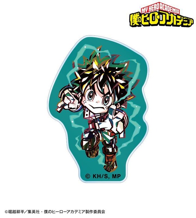 『僕のヒーローアカデミア』緑谷出久 デフォルメAni-Art アクリルステッカー（C）堀越耕平／集英社・僕のヒーローアカデミア製作委員会