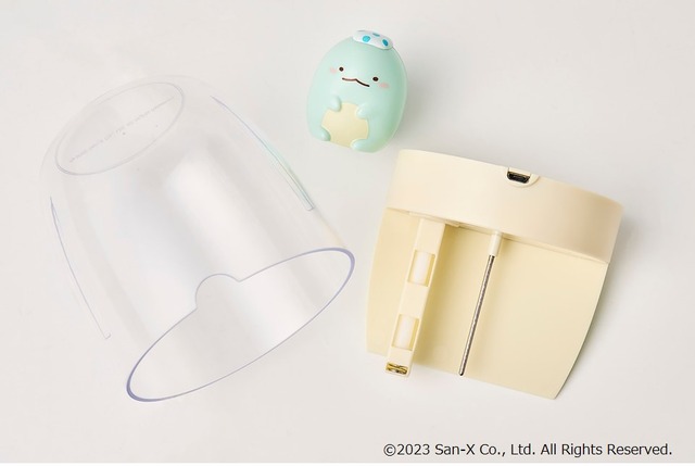 「すみっコぐらし ぷかぷか加湿器BOOK」の加湿器（C）2023 San-X Co., Ltd. All Rights Reserved.