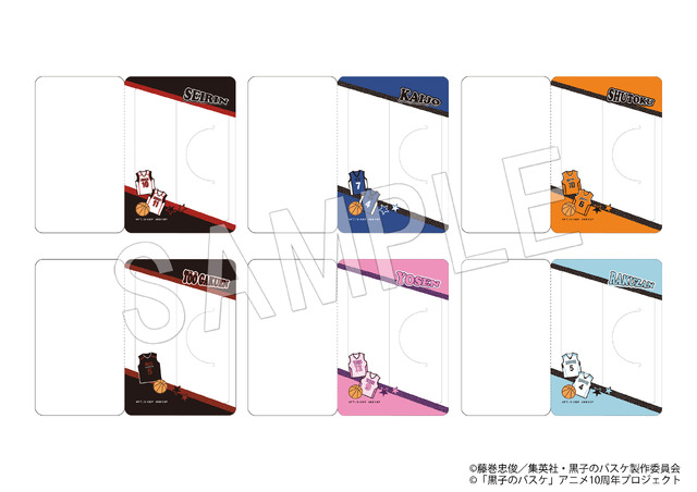 「黒子のバスケ KYOTO TRIP」プロマイドケース 映画村 ver.（C）藤巻忠俊／集英社・黒子のバスケ製作委員会（C）「黒子のバスケ」アニメ 10 周年プロジェクト