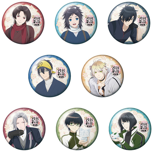 「トレーディング描き下ろし缶バッジ」（C）2022 NITRO PLUS・EXNOA LLC/特『刀剣乱舞-花丸-』製作委員会