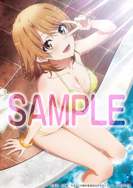 『やはりゲームでも俺の青春ラブコメはまちがっている。完』描き下ろし店舗特典イメージ（C）渡 航、小学館／やはりこの製作委員会はまちがっている。完（C）MAGES.