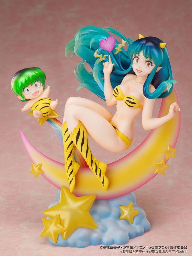 うる星やつら」ラム＆テン、1/7スケールフィギュア登場！ 柔らかな肌の