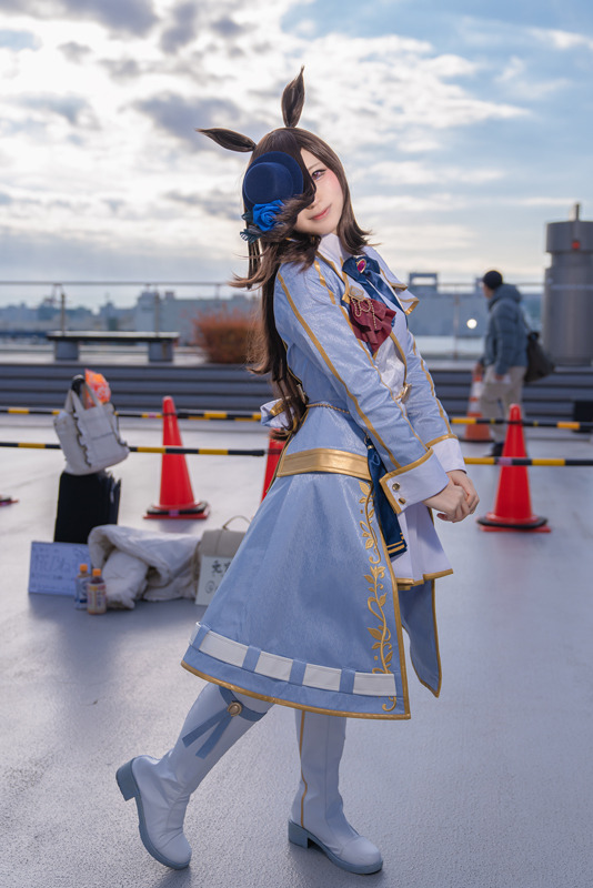 ライスシャワー『ウマ娘 プリティーダービー』／兎宮あんな（Twitter：@monucos）、撮影：tama