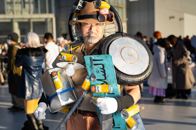 ジョセフ・ジョースター（第3部・VSマライア）『ジョジョの奇妙な冒険』／ayumu（Twitter：@USAUSAMAN1）、撮影：乃木章