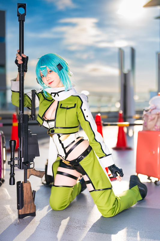 シノン『ソードアート・オンライン』／はるか（Twitter：@sakura1_haruka）、撮影：乃木章