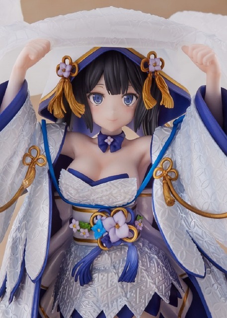 「ヘスティア -白無垢- 1/7スケールフィギュア」43,120円（税込）（C）大森藤ノ・SBクリエイティブ/ダンまち4製作委員会