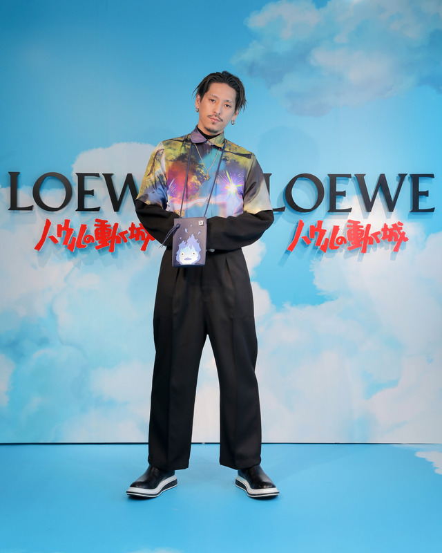 ロエベ×『ハウルの動く城』ポップアップ in 表参道 プレビューイベント　森洸大