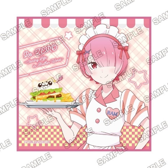 「マイクロファイバーハンドタオル　ラム」（C）長月達平・株式会社 KADOKAWA 刊/Re:ゼロから始める異世界生活2製作委員会