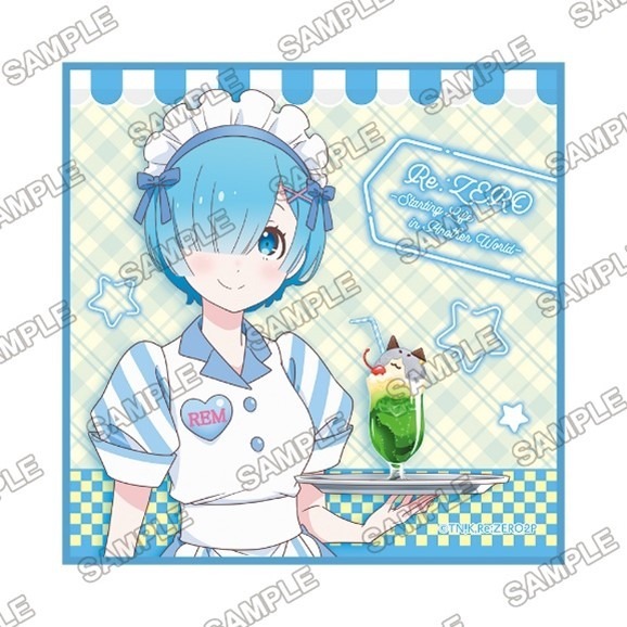 「マイクロファイバーハンドタオル　レム」（C）長月達平・株式会社 KADOKAWA 刊/Re:ゼロから始める異世界生活2製作委員会
