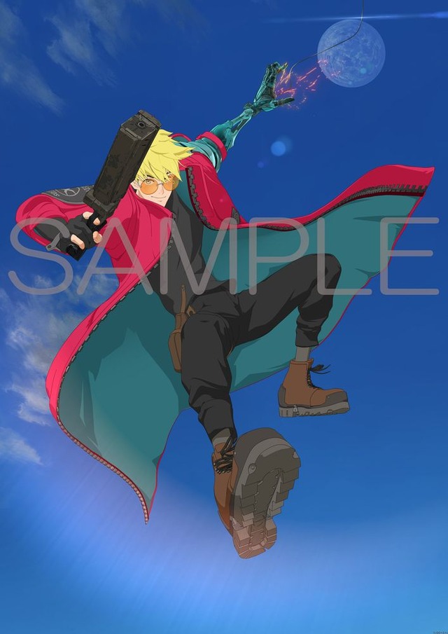 Blu-ray『TRIGUN STAMPEDE』Amazon描き下ろしビジュアル（C）2023 内藤泰弘・少年画報社／「TRIGUN STAMPEDE」製作委員会
