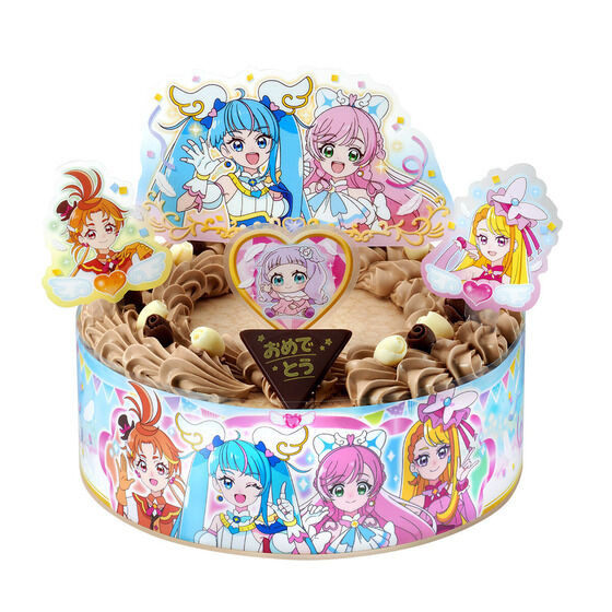 「キャラデコパーティーケーキ ひろがるスカイ！プリキュア」（C）ABC-A・東映アニメーション