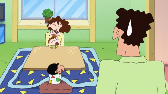 TVアニメ『クレヨンしんちゃん』先行場面カット（C）臼井儀人/双葉社・シンエイ・テレビ朝日・ＡＤＫ