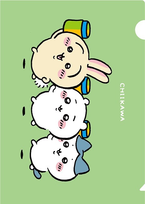 「『ちいかわ』リカルデントコラボ クリアファイル全4種」（C）nagano / chiikawa committee