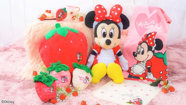 「Disney キャンペーン in namco シリーズ1 ~Minnie Mouse~ Strawberry Festa」（C）Disney（C）Bandai Namco Amusement Inc.