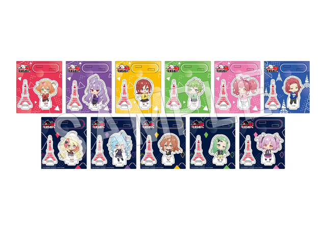 「マクロス40周年がとまらない」マクロス40周年がとまらない　トレーディングアクリルスタンド　ミニキャラ（全11種）（C）1982,1994,2015,2021 BIGWEST（C）2007 BIGWEST/MACROSS F PROJECT・MBS