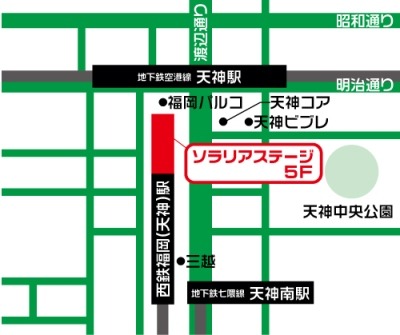 ショップの地図