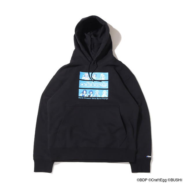 「adidas atmos BanG Dream! Girls Band Party! HOODIE」（C）BanG Dream! Project （C）Craft Egg Inc. （C）bushiroad All Rights Reserved.