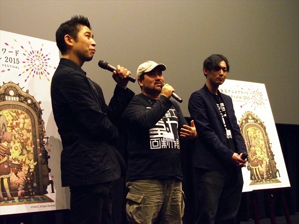 TAAF 「劇場版 シドニアの騎士」トークセッション 瀬下副監督&キャラクターデザイナー森山氏が登壇