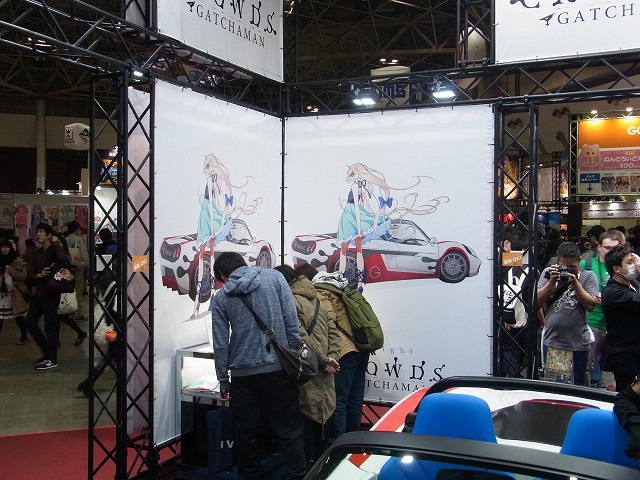 タツノコプロではあの男の娘がお出迎え！第2期も決定したGATCHMAN CROWDSに注目＠AJ2015